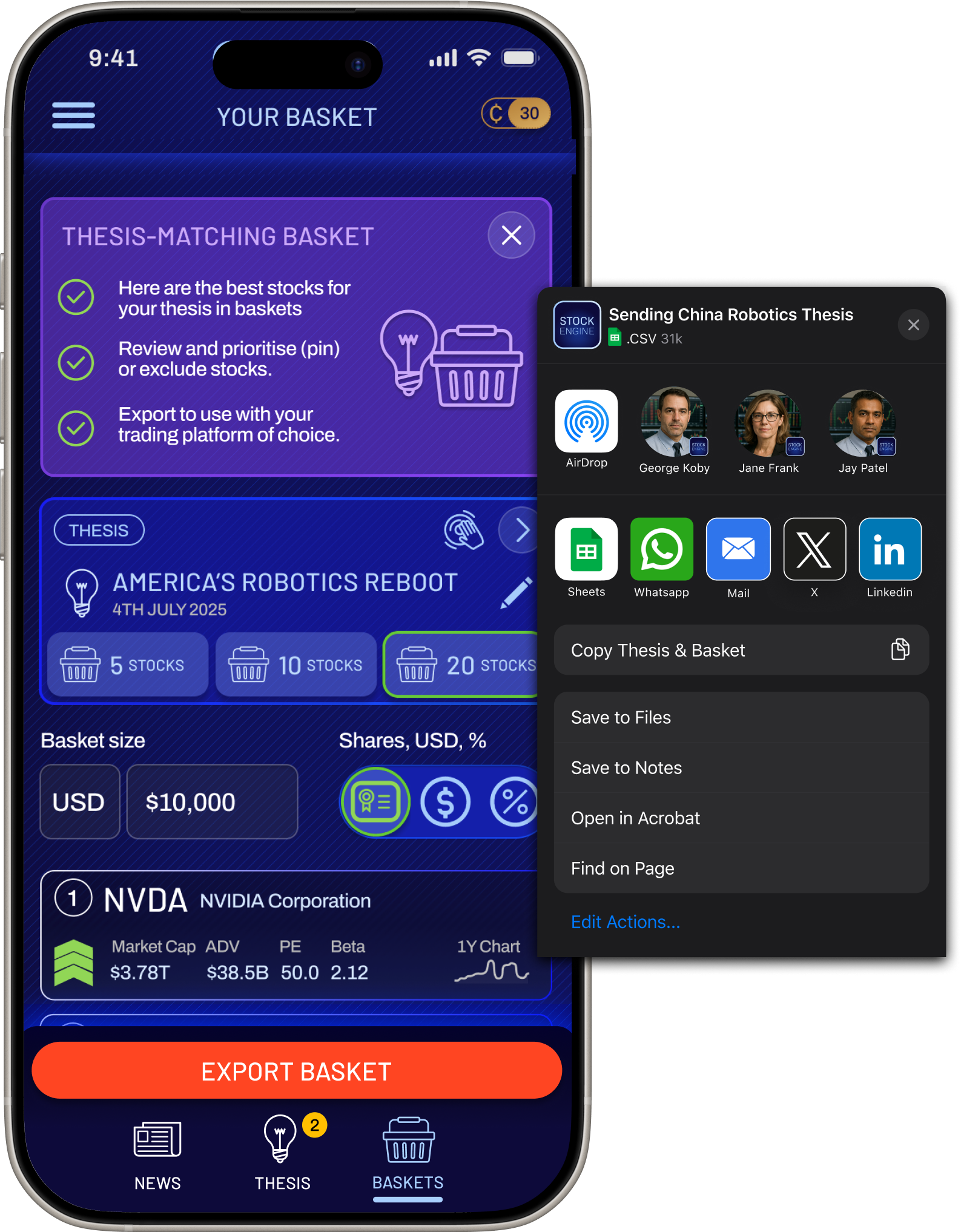 Stock Engine App